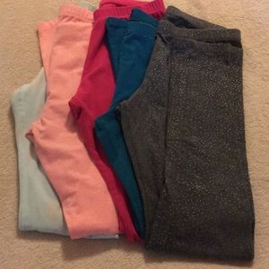 🌸kids leggings size 14-16. 💕 5 pairs